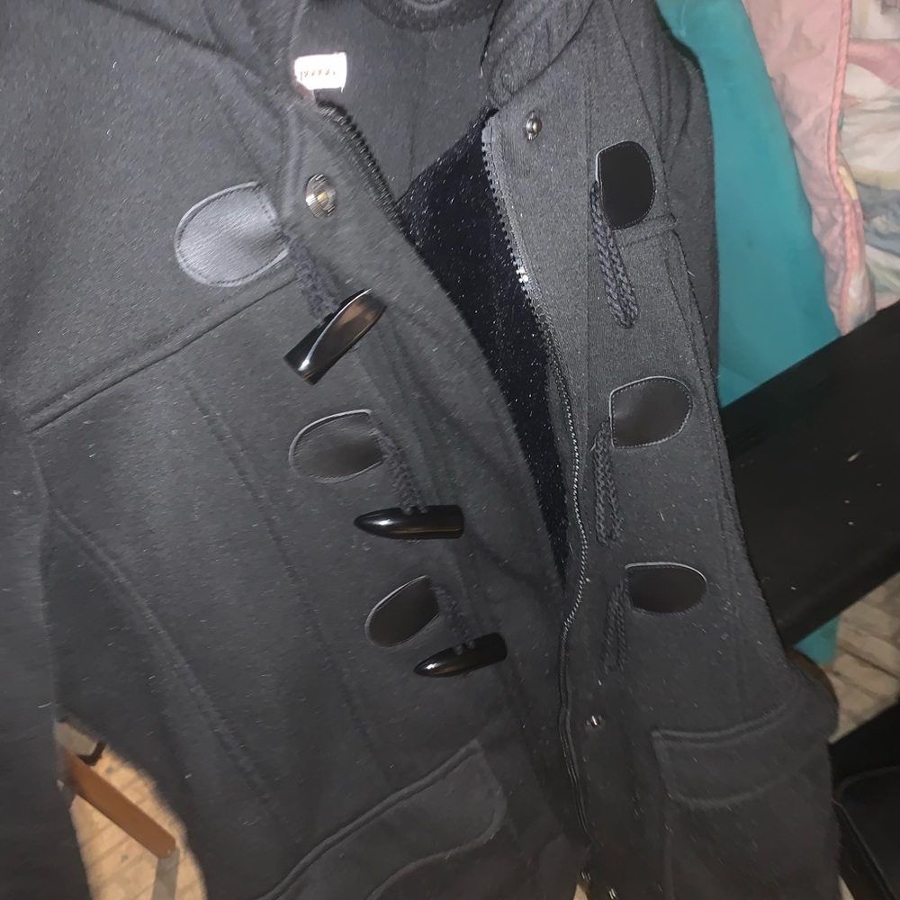 Black dress coat